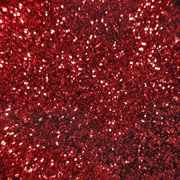 Metallic glitter PET - DecoPigment - glimmer - rød - ekstra fine - 50 g